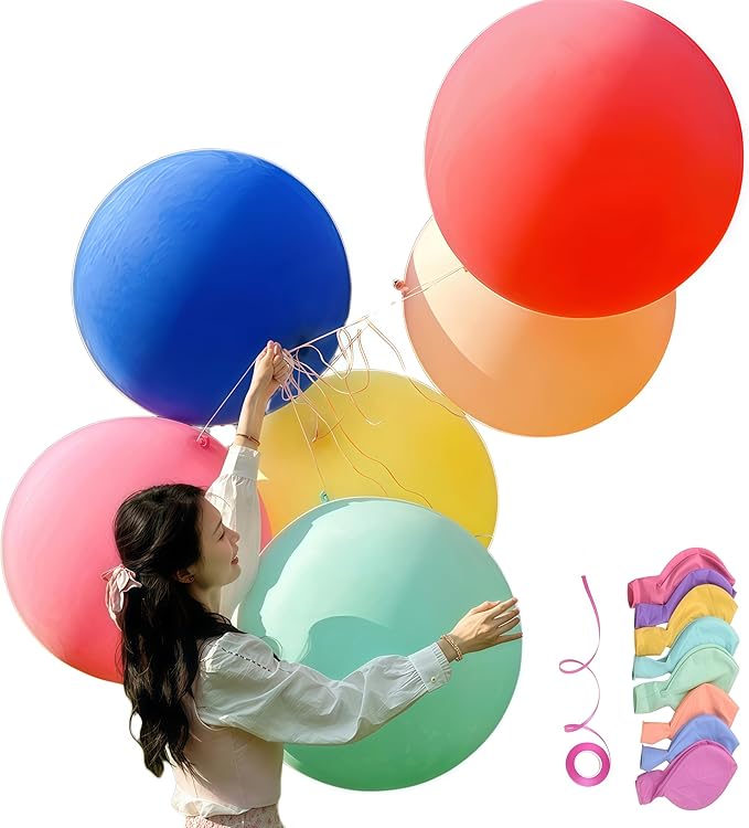 Giant Heavy-Duty 36-Inch Balloons by EechenCharm