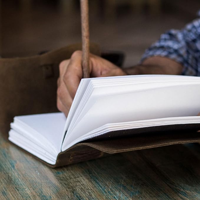 Leather Journal Notebook, Genuine Leather Journal - Image 3