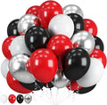 Red Black Balloons by Paeyeq