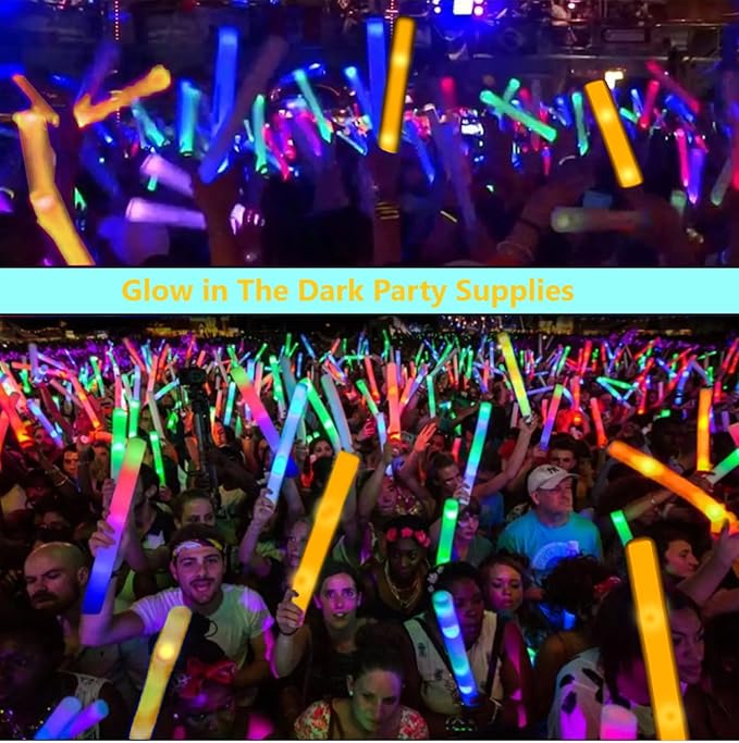 Glow Foam Sticks Bulk, Sporting Events - Image 7