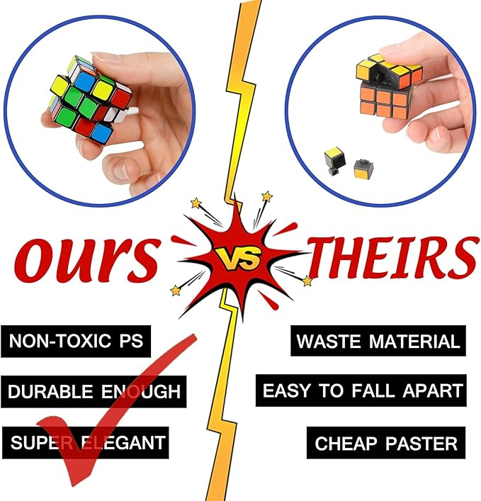 Mini Speed Cube, Magic Puzzles, Puzzle Boxes, Party Puzzle Game Toys Classroom - Image 4
