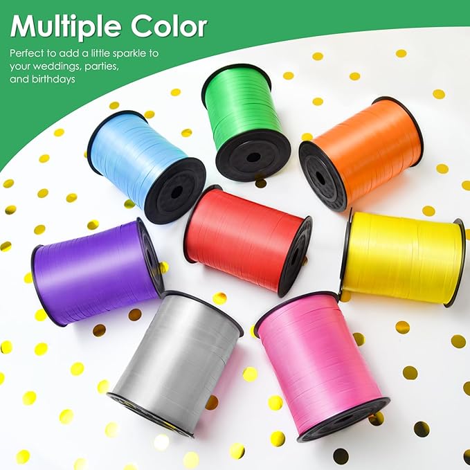 Dark Green Curling Ribbon - Image 5