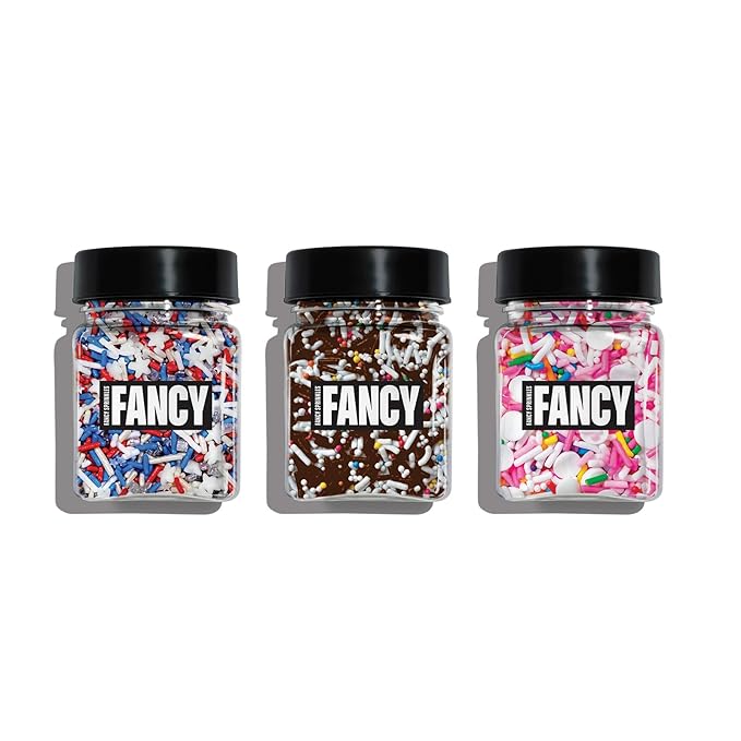 Fancy Sprinkles Party Time Sprinkle Set featuring Classic Twist, Animal by FancySprinkles