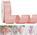HUIHUANG Rose Pink Satin Ribbon by HUIHUANG