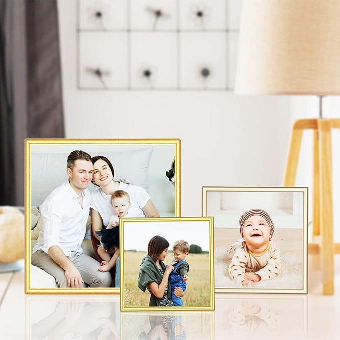 5x5 Picture Frames Gold - Image 2