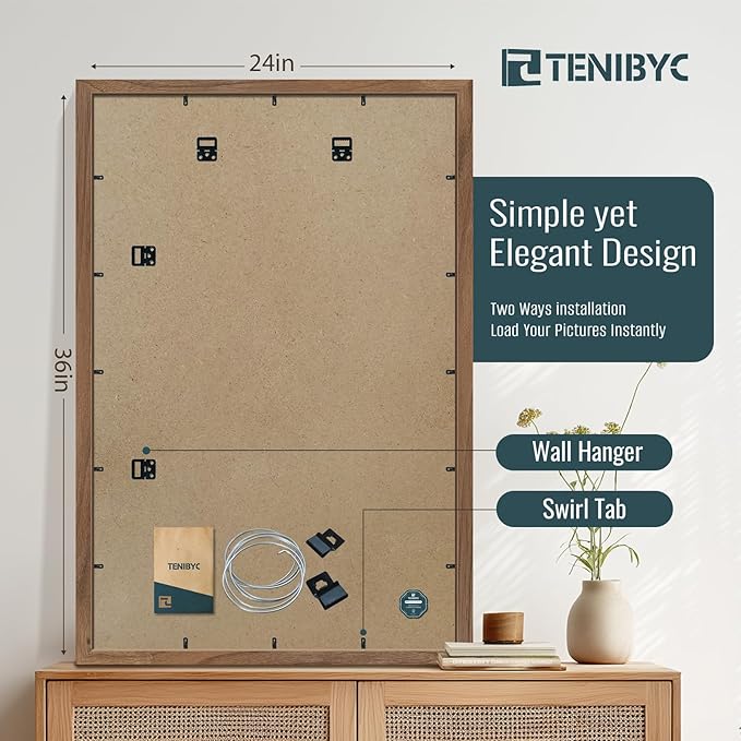 24x36 Poster Frame 4 Pack, Suitable - Image 3