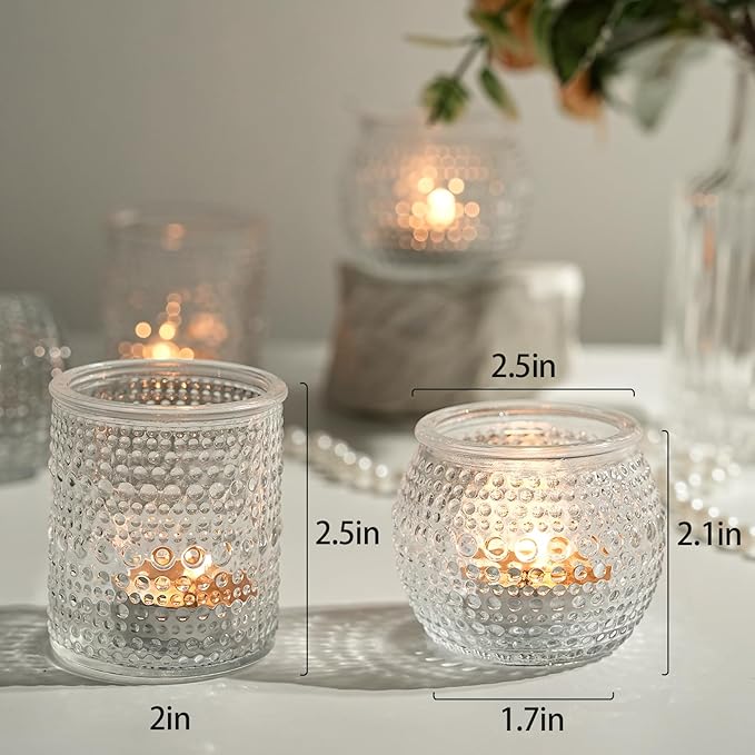 36pcs Votive Candle Holders, 2x2.5inchs Candle Holders - Image 3