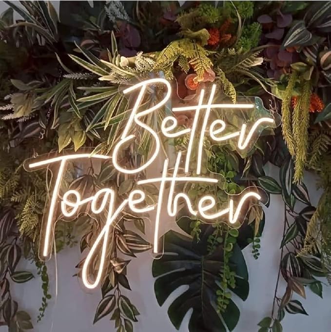 Ulalaza Better Together LED Neon Sign Night Light by Ulalaza