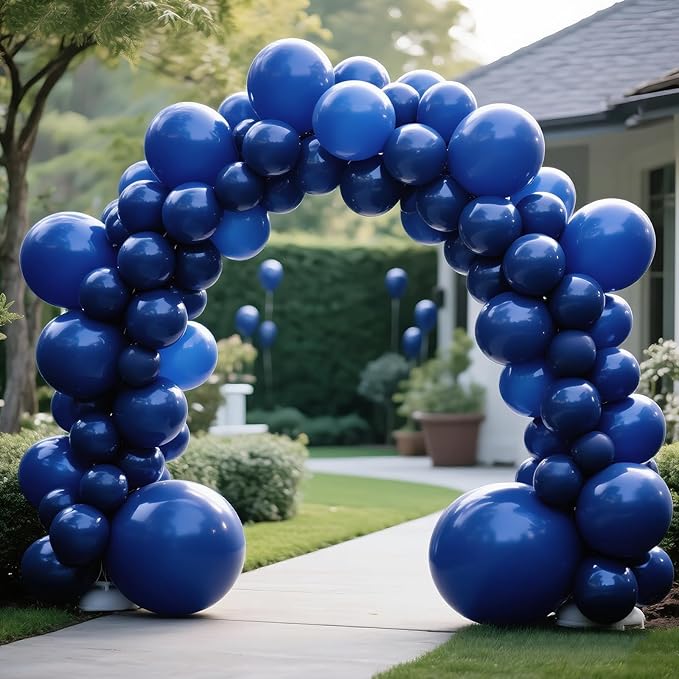 KAWKALSH Navy Blue Balloon 12 Inch - Image 8