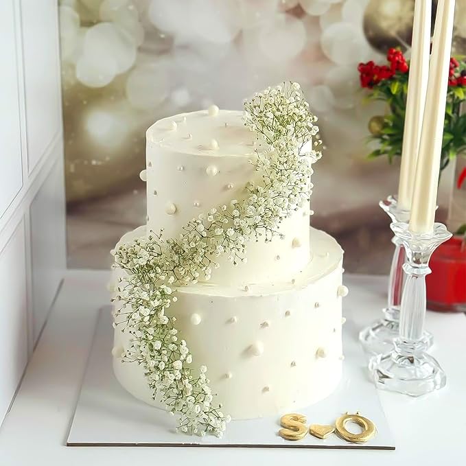 Edible Pearl Sugar Sprinkles White Candy Pearls Baking Decorations 7mm - Image 2