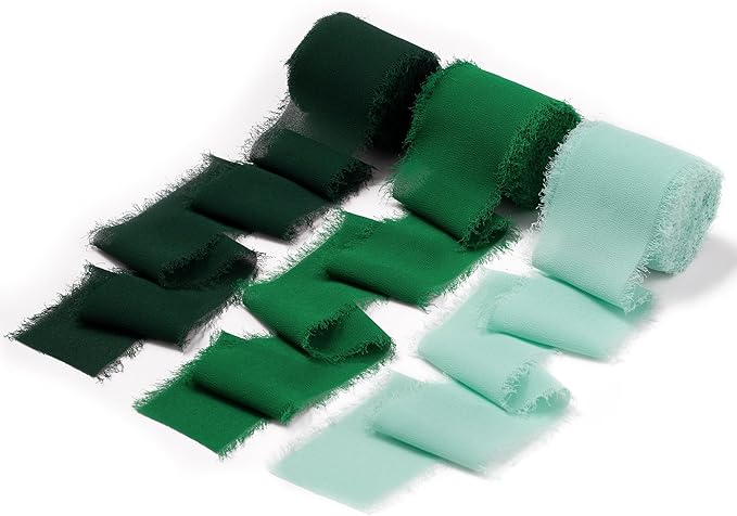 DORIS HOME 2" x21Yd Chiffon Ribbon by DorisHome