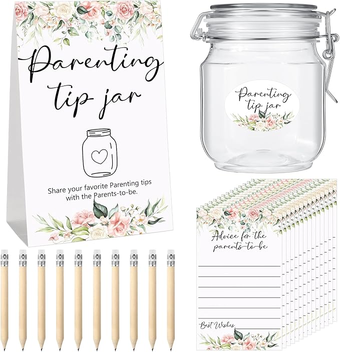 Roowest Baby Shower to Baby Advice Cards by Roowest