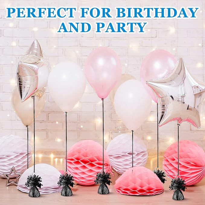 24 Pcs Balloon Weights Metallic Anchor Balloon Holder - Image 6
