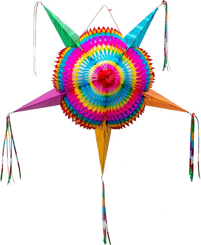 Mexican Piñata - Authentic Handmade Foldable Large Pinata by FiestaWraps