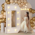 JoyMuse 4FT Marquee Light Up Letters, Large Marquee Letters 4 Feet Tall by Unknown