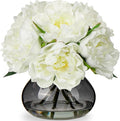 Hollyone Peonies Artificial Flowers by Hollyone