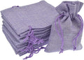 20Pcs Burlap Bags with Drawstring 2.7 x 3.5 Inch, Linen Small Party Favor Gift by Bezall