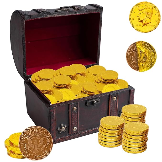 Milk Chocolate Coins, Made - Image 3
