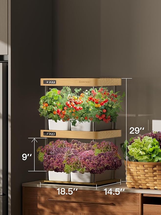 GROWNEER HydroEasy1.0 Hydroponics Growing System Kit, Beginner-Friendly Indoor - Image 6
