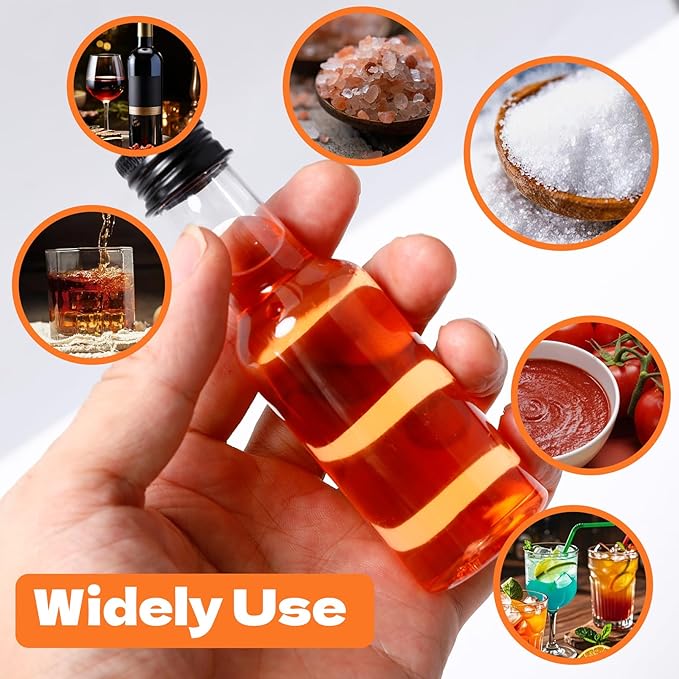 120 Pcs Mini Liquor Bottles - Image 3