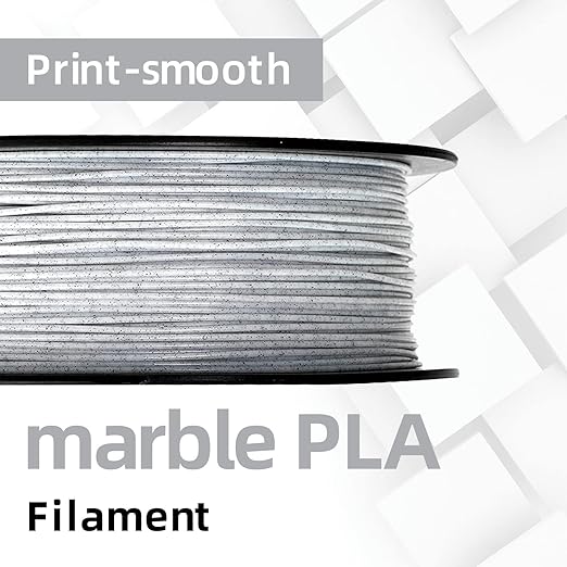 GIANTARM 3D Printer Filament, Marble Pla Filament, 1Kg Spool, 1.75mm Dimension - Image 2