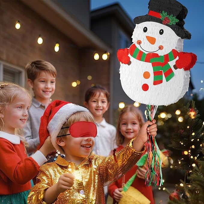 WERNNSAI Christmas Snowman Pinata - Image 7