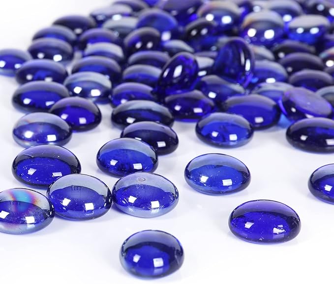 5LB Fire Glass Beads Flat Glass Marbles - Image 7