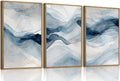 myusuar 3 Piece Large Abstract Framed Wall Art by Unknown