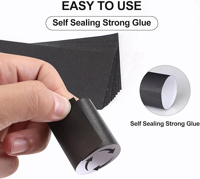 Germiwipe Napkin Bands, Paper Napkin Rings Self Adhesive - Image 6