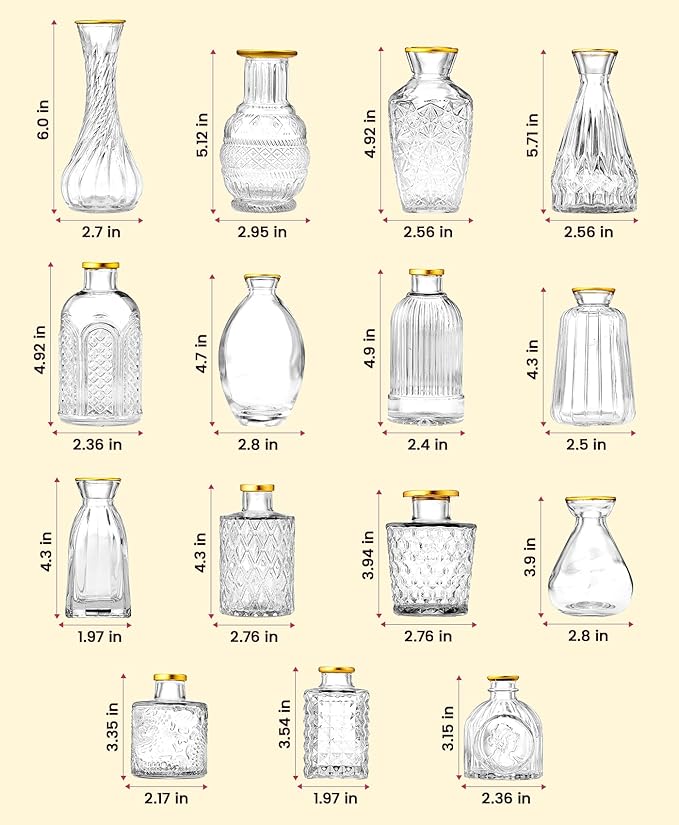 Premium Heirloom Hills Bud Vases - Image 6