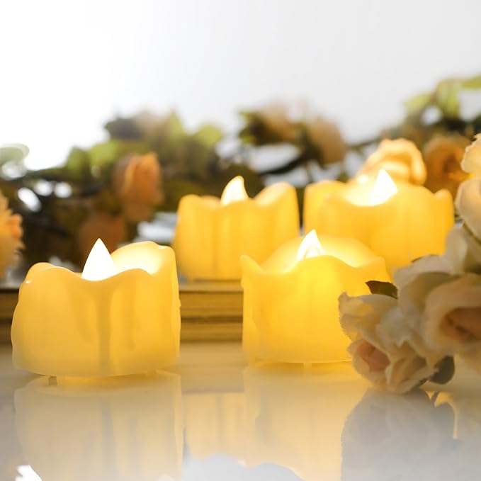 CANDLE CHOICE Battery Operated Flameless Votive Candles - Image 4