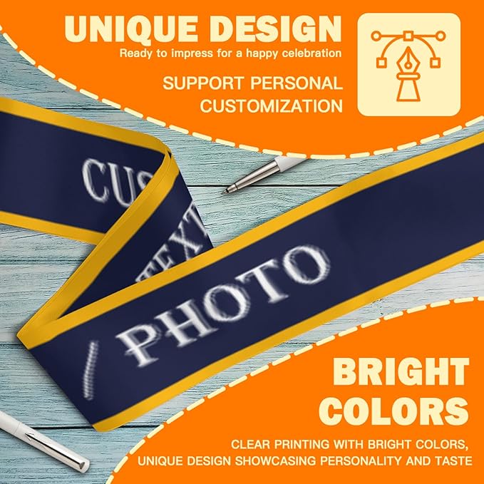 Custom Sash, Personalized Birthday Sash - Image 5