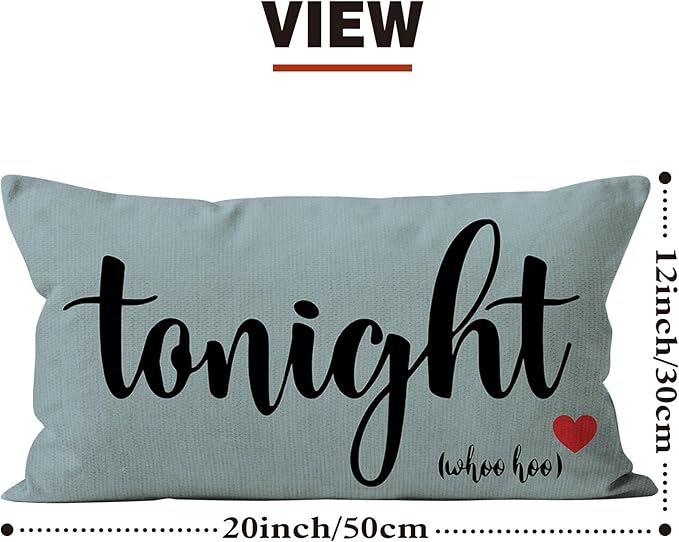 Mancheng-zi Bridal Gift, 12x20 Pillow Cover, Bridal Shower Gifts, Funny Couples - Image 4