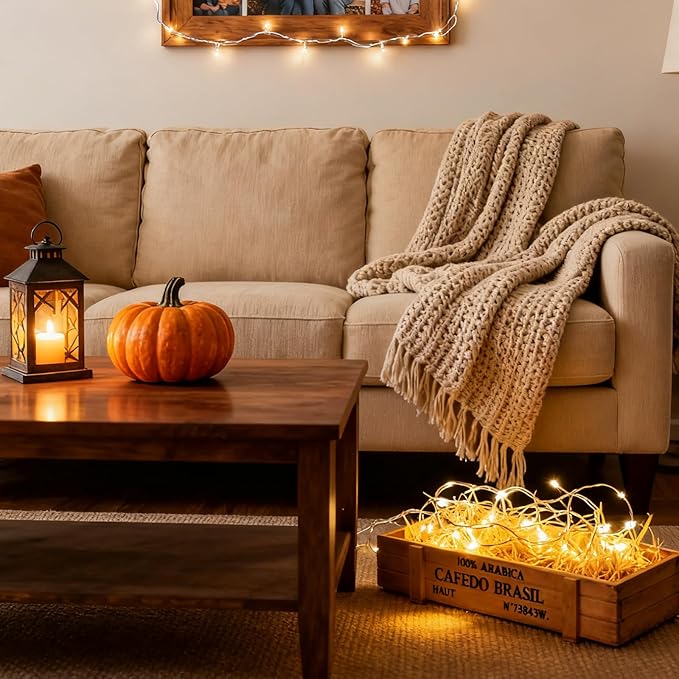 33ft 100 LED Plug in Connectable Fairy String Lights, 8 Mode Decorative Lights - Image 7