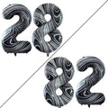 GOER Number 28 Balloons for 28th Birthday Party Decorations, 42 Inch Jumbo Foil by GOER
