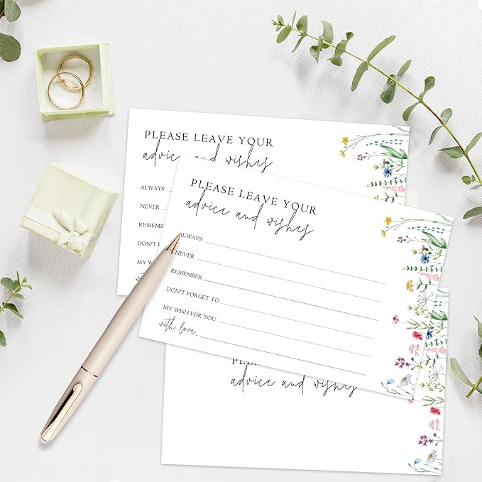 Wildflower Advice And Wishes Cards - Image 3