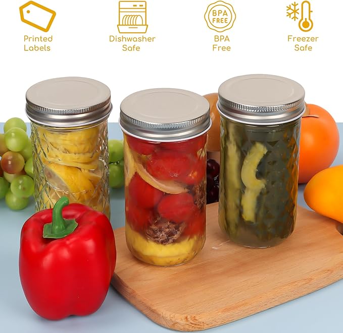 CycleMore 15 Pcs 12oz Mason Jars - Image 4
