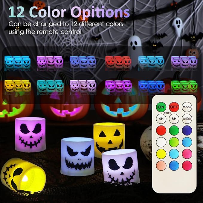 Halloween Flameless Candles - Image 3