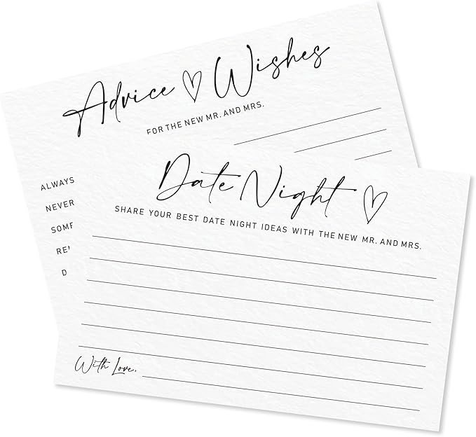 Advice & Wishes Card Set by AMHGLW