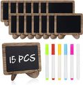 Temlum 15 Pcs Mini Chalkboard Sign by TEMLUM