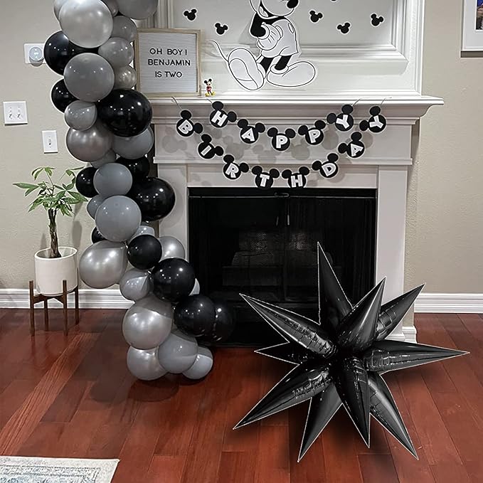 Tellpet Star Balloons Starburst Spike Shaped Balloon - Image 5