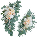 Artificial Blush Pink Wedding Arch Flower Swags Set of 2 by UdoulaFlowersforLife