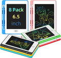 8 Pack LCD Writing Tablet for Kids, 6.5 Inch Colorful Doodle Board Drawing by OMXDG