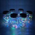 Decorman Solar Mason Jar Lid Lights, 6 Pack 20 LED Waterproof String Fairy Star by Decorman