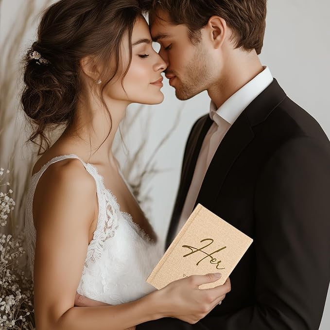Wedding Vow Books His and Hers - Image 7