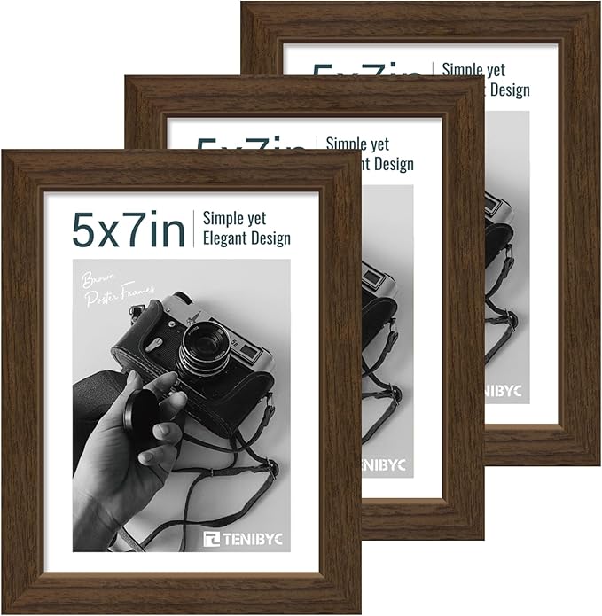 5x7 Picture Frame 3 Pack by TENiBYC