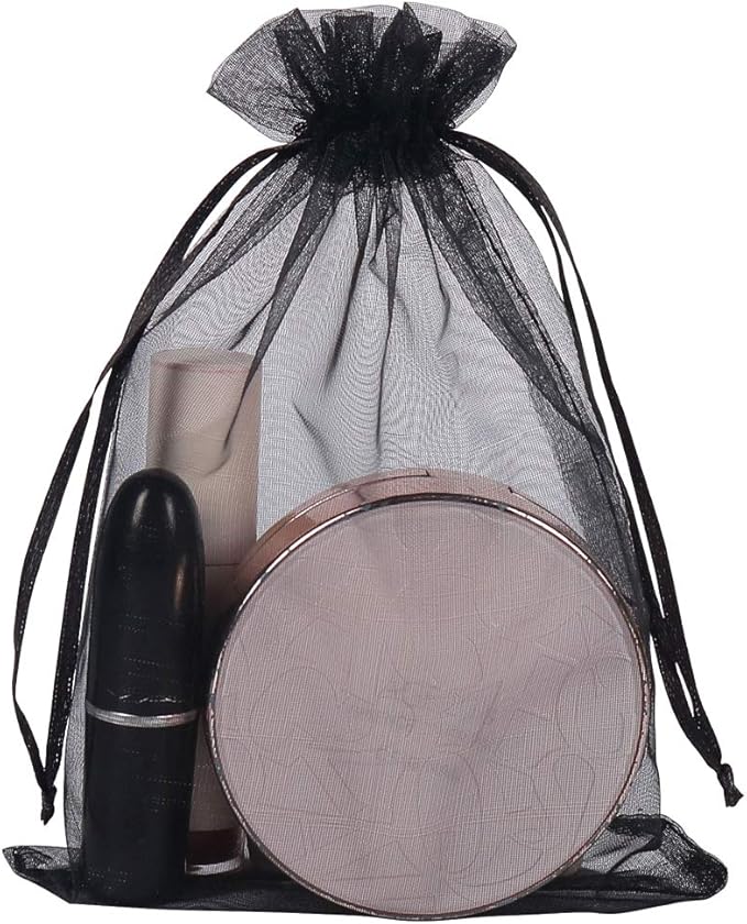 YQL Black Organza Bags - Image 3