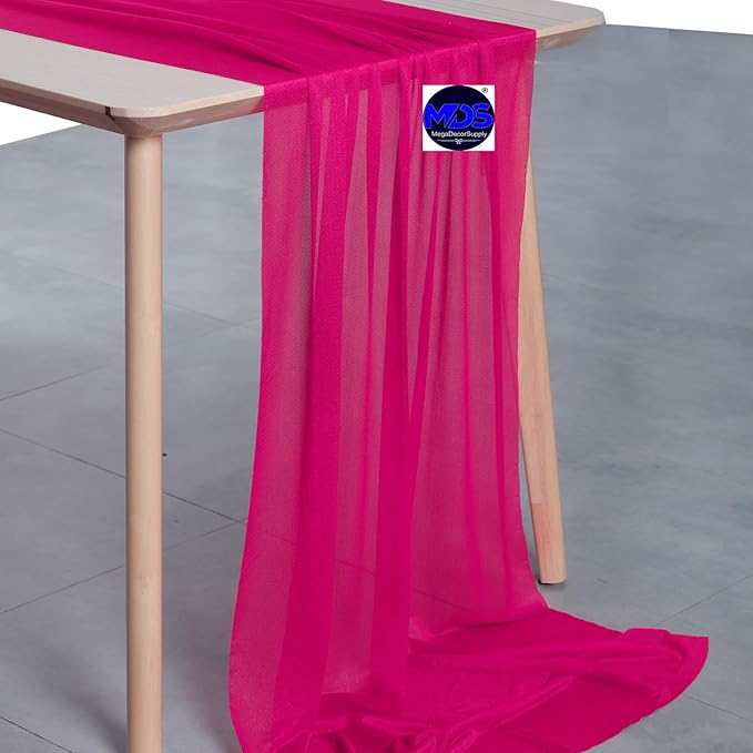 MDS Halloween Chiffon Table Runner - Image 2