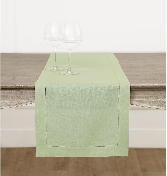 Solino Home Linen Table Runner 36 Inches by SolinoHome