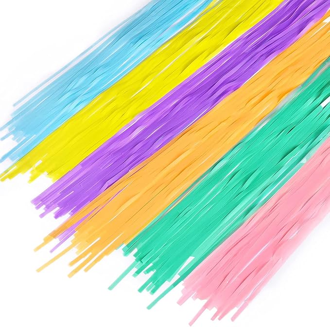 BRAVESHINE Tinsel Foil Fringe Curtains - Image 8
